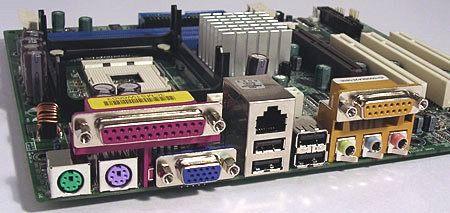 ASRock P4S61 панель I/O

